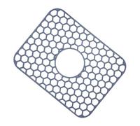Alfombrilla de silicona para fregadero de cocina, no deslizante, para olla de baño para estudiante, cocina, utensilios de cocina, alfombrilla de rejilla para no resbalar | Descarga rápida grande