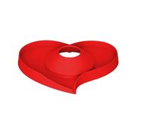 Alfombrilla de silicona para fregadero, protector contra salpicaduras para fregadero de cocina, tapete de drenaje en de corazón para protección del fregadero, ayudante de cocina, fregadero de