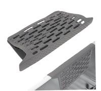 Alfombrilla de silicona para fregadero, protector divisor de fregadero doble con ventosas y orificios de drenaje, alfombrilla de cocina resistente al calor para platos y utensilios, divisor, sillín