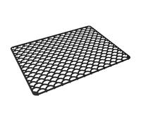 Alfombrilla de silicona para fregadero, rejilla protectora de fregadero de cocina, adecuada para cocina y almacenamiento y alimentos descongelados, por lo que es un accesorio esencial (es negro)