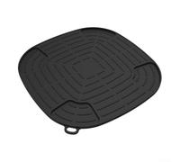Alfombrilla de silicona para freidora de aire compatible con tapa y olla FN101GY para una distribución uniforme del calor y antideslizante (A)