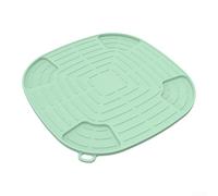 Alfombrilla de silicona para freidora de aire FN101GY de 25,8 x 25,8 cm, funciona con tapa y componentes de olla para soportar tareas de cocción regulares (D)