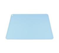 Alfombrilla de Silicona para Mascotas en Forma de Corazón Azul