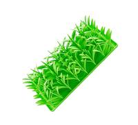 Alfombrilla de silicona para olfatear perros, alfombrilla de alimentación para mascotas, accesorio de comedor, almohadilla de alimentación verde