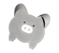 Alfombrilla de silicona para pies de ducha, limpiador de pies con ventosas, removedor de callos, exfoliante, antideslizante, texturizado, cepillo de secado rápido, montado en la pared, para baño, spa