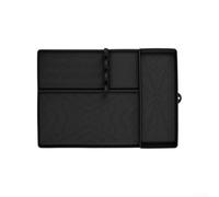 Alfombrilla de silicona personalizada para parrilla con base antideslizante, perfecta para cocinar a la plancha y mantener un espacio de trabajo limpio (negro)