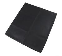 Alfombrilla de silicona portátil para inodoro con borde elevado para mesita de noche, diseñada para proteger los suelos de fugas con un respaldo antideslizante para un uso seguro (65 x 60 cm, negro)
