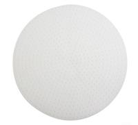 Alfombrilla de silicona resistente al calor reutilizable para olla arrocera comercial, varios tamaños disponibles, accesorio de cocina de grado blanco (20 cm)