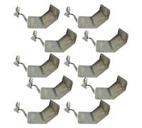 Alfombrilla de soldadura, 10 unidades, protección térmica de alta temperatura, aislamiento térmico de barrera para estufas, soldadores, tuberías de cobre, parrilla, chimenea, fontanería, reparaciones