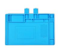 Alfombrilla de Soldadura Alfombrilla de Reparación de Relojes 45x30cm/17.7x11.8in para Reparación Electrónica Soldadura Teléfono Portátil Tableta Reloj