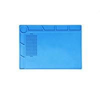 Alfombrilla de soldadura con aislamiento térmico de silicona antiestático magnético