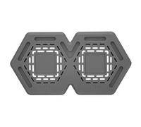 Alfombrilla de soldadura flexible 4 en 1 con ranuras de viruta integradas y características para mejorar la estabilidad en talleres de laboratorio