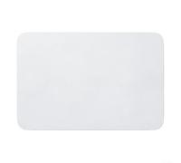 Alfombrilla de suelo de diatomita fácil de usar, diseño antideslizante para todos los lugares del hogar, 60 x 40 cm (blanco)