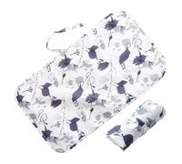 Alfombrilla de tela para pañales, portátil, plegable, cambia la alfombrilla | Cambiador de pañales lavable | Almohadilla portátil para cambio de baño para PATER, paquete para aprovisionamiento de