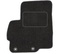 Alfombrilla de terciopelo para el lado del conductor para Mitsubishi Outlander II (06 - 12), 1 pieza, ajuste perfecto