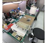Alfombrilla de trabajo antiestática de PVC, resistente a altas temperaturas, 300 °C, para electrónica, 0,5 x 1 m, antideslizante para un entorno de trabajo seguro