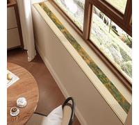 Alfombrilla de Ventana Tapete Absorbente de Tierra de Diatomeas para Perros y Gatos, Cojín de Repuesto para Ventanal Estrecho, Tapete para Baño, Balcón o Tumbona(Style A,76x4in(193x10cm))