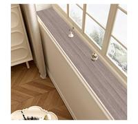 Alfombrilla de Ventana Tapete de cuero vintage para alféizar de ventana con base antideslizante, resistente a rayones, protector de gato, cojín impermeable para banco(Style A,20x47.2in/50x120cm)