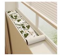 Alfombrilla de Ventana Tapete extra ancho para alféizar de ventana de 4, 6, 8, 10, 12, 14, 16, 18, 20, 22 y 24 pulgadas para alféizares de ventanas, lavadoras de noche(Style c,22x78.7in/55x200cm)