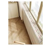 Alfombrilla de Ventana Tapete recortable para alféizar de ventana, cojín personalizado para plantas, gatos, tela suave absorbente de agua para alféizares de dormitorios(Style B,30x230cm/11.8x90.6in)