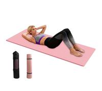 Alfombrilla de Yoga | 15 mm Antideslizante Accesorios para Gimnasio en Casa | Colchoneta Gruesa con Bolsa de Almacenamiento - Para Gimnasio En Casa Estiramiento En