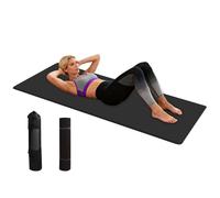 Alfombrilla de Yoga Gruesa | Almohadilla De 0.6 Pulgadas Absorbe Impactos Equipo De Entrenamiento - Colchoneta Gruesa con Bolsa de Almacenamiento - Para Mujeres Hombres Pilates Suelo Estiramiento Entr