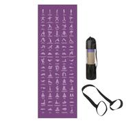 Alfombrilla de Yoga Gruesa Almohadilla de Suelo Antideslizante de Doble