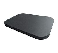 Alfombrilla de yoga para rodillas, cojín para colchoneta de ejercicio extra gruesa, alfombrilla de ejercicio antideslizante para pilates, entrenamiento de suelo y estiramientos, alfombra de fitness