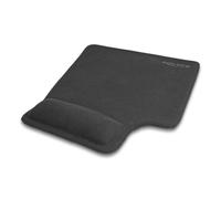 Alfombrilla Delock Ergonómica con Reposamuñecas de Gel para Zurdos Negra