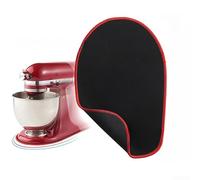 Alfombrilla deslizante de goma antideslizante para batidora de pie de 4.5 a 8.5 L, almohadilla de neopreno resistente, bandeja de electrodomésticos de cocina para protección de encimera, (rojo (6.5-8