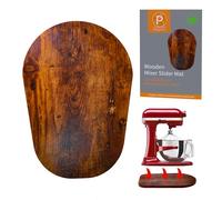 Alfombrilla deslizante de madera compatible con batidora Kitchen Aid de 6/7/8 cuartos de galón