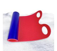 Alfombrilla deslizante enrollable gruesa para trineos de nieve | Trineo de nieve plegable para mujeres y niños, playa, césped, esquí, invierno, sandboarding, patio, escuela, deportes, playa