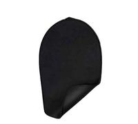 Alfombrilla deslizante para batidora de pie, compatible con cabezal inclinable de 4.5 a 5 cuartos de galón, mezcladores artesanales y clásicos, accesorio deslizante de goma y tela (negro)