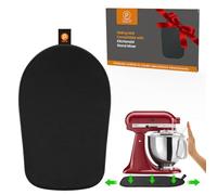 Alfombrilla deslizante para batidora de soporte de cocina con 2 utensilios de cocina de silicona, alfombrilla deslizante compatible con accesorios de mezclador de ayuda de cocina de 4.5 a 5 cuartos