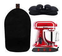 Alfombrilla Deslizante para Batidora Kitchen aid para Procesador de Alimentos Kitchen Aid Accesorios Con Organizado de Cables Cocina Mover Batidora para KitchenAid 4.5-5 Qt