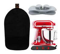 Alfombrilla Deslizante para Batidora Kitchen aid para Procesador de Alimentos Kitchen Aid Accesorios Con Organizado de Cables Cocina Mover Batidora para KitchenAid 4.5-5 Qt