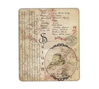 Alfombrilla Eeypy para Hombres: Grimorio De Hechizos, Astrología, Zodiaco Y Páginas del Libro De Las Sombras 25X30Cm Base De Goma Alfombrilla Raton Pequeña Mouse Pad para Escritorio Ordenador