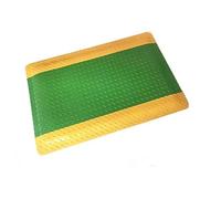 Alfombrilla ergonómica antifatiga, absorción de Impactos de Composition Triple épaisseur, Antideslizante, Resistente al Desgaste for estación de Trabajo, Cocina, almacén(Green,50x30cm/19.7x11.8in)