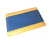 Alfombrilla ergonómica antifatiga, absorción de Impactos de Composition Triple épaisseur, Antideslizante, Resistente al Desgaste for estación de Trabajo, Cocina, almacén(Blue,50x30cm/19.7x11.8in)