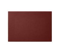 Eglooh - Mercurio - Protector Mesa Escritorio de Oficina en Cuero Rojo Burdeos cm 65x45 - Alfombrilla Raton xxl con Costuras Hechas a mano y Fondo Antideslizante - Made in Italy