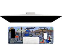 Alfombrilla Escritorio Minecraft - Alfombrilla Oficial para Teclado y Ratón, Decoración Gamer