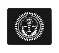 Alfombrilla Escritorio Nación Navajo Portátil Alfombrilla para Ratón Impermeable Gaming Tapete para Hogar Juegos Gamer 10X12In