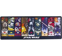 Alfombrilla Escritorio Star Wars - Alfombrilla Oficial para Teclado y Ratón, Decoración Gamer