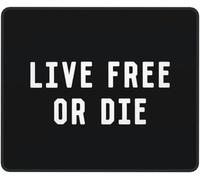 Alfombrilla Escritorio Vive Libre O Muere Nuestro Estandarte Suave Protector Escritorio Portátil Mouse Pad para Ordenadores Pc Juegos 25X30Cm