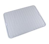 Alfombrilla escurridora Esterilla de silicona for escurrir verduras, diseño ondulado, for secar frutas y en la encimera cocina. Gel sílice