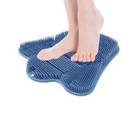 Alfombrilla Exfoliadora Pies Masajeador Lavable Montaje Pared Elimina Piel
