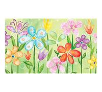 Alfombrilla Fácil Limpieza Alfombra De Piso La Primavera Florece En Primavera Duradero Alfombra Exterior para Pasillo Cocina Oficina 40X60Cm