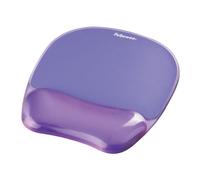 Alfombrilla Fellowes 9144104 Gel Violeta Descansa Muñecas Base Antiderrapante