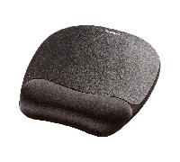 ALFOMBRILLA PARA RATON FELLOWES CON REPOSAMUÑECAS DE ESPUMA MEMORY FOAM NEGRO 230X196X20 MM