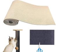 Alfombrilla For Rascar For Gatos, Alfombrilla For Rascar For Gatos De 100 X 40 Cm con Autoadhesivo, Alfombrilla For Rascar For Gatos Cortable con Bricolaje, Protección contra Arañazos For Sofá (Color